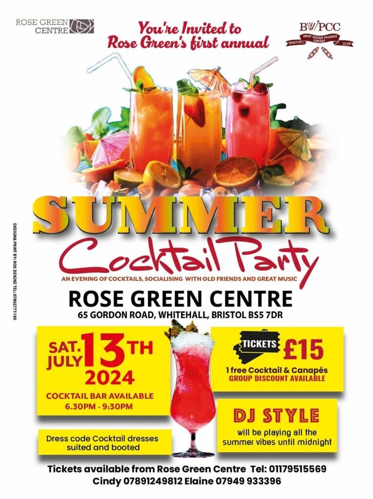 summer party rose green cricket club bristol