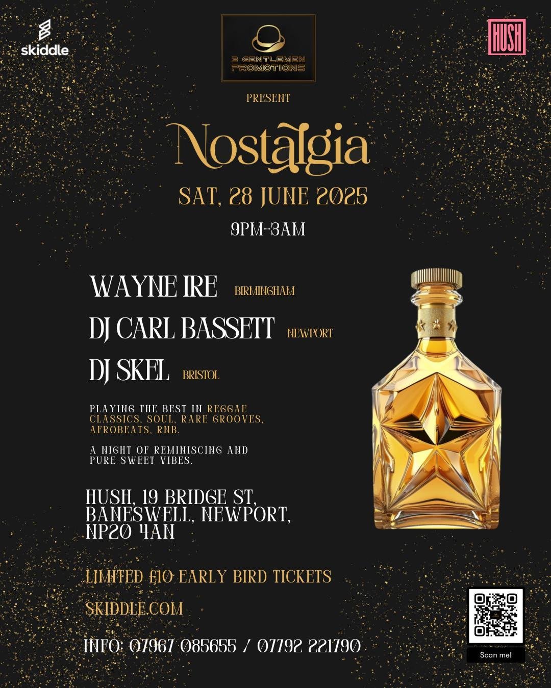 Three Gents flyer