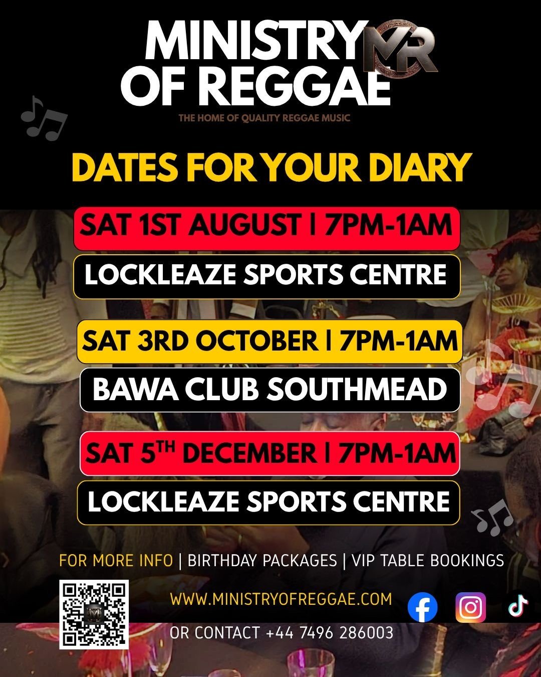 1st August Ministry of Reggae