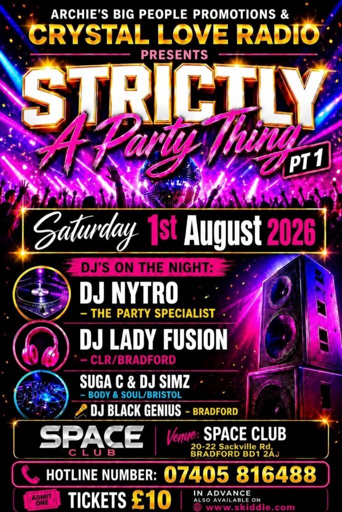 1st August Strictly Party Thing